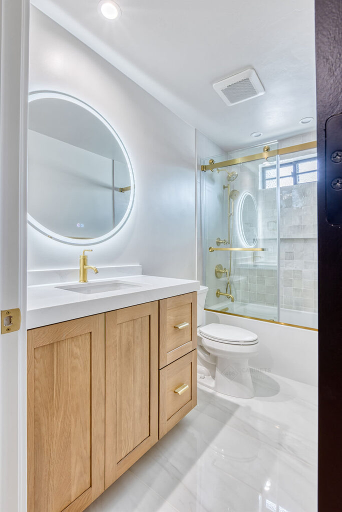 Joe's Vanity - 405 Cabinets & Stone - 07 - Time to shop white oak bathroom vanities at 405 Cabinets & Stone