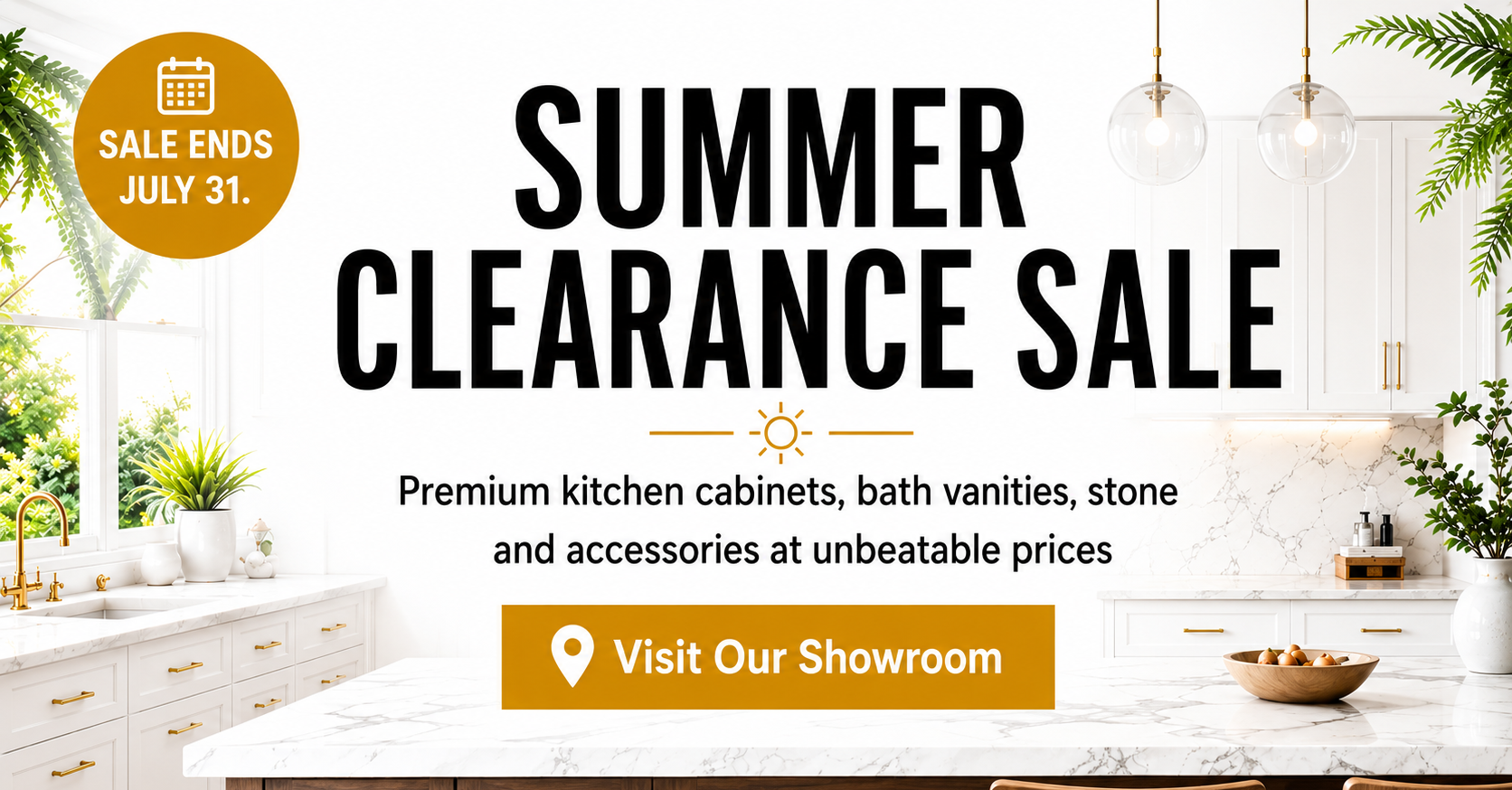 Summer Clearance Sales - Sale ends July 31