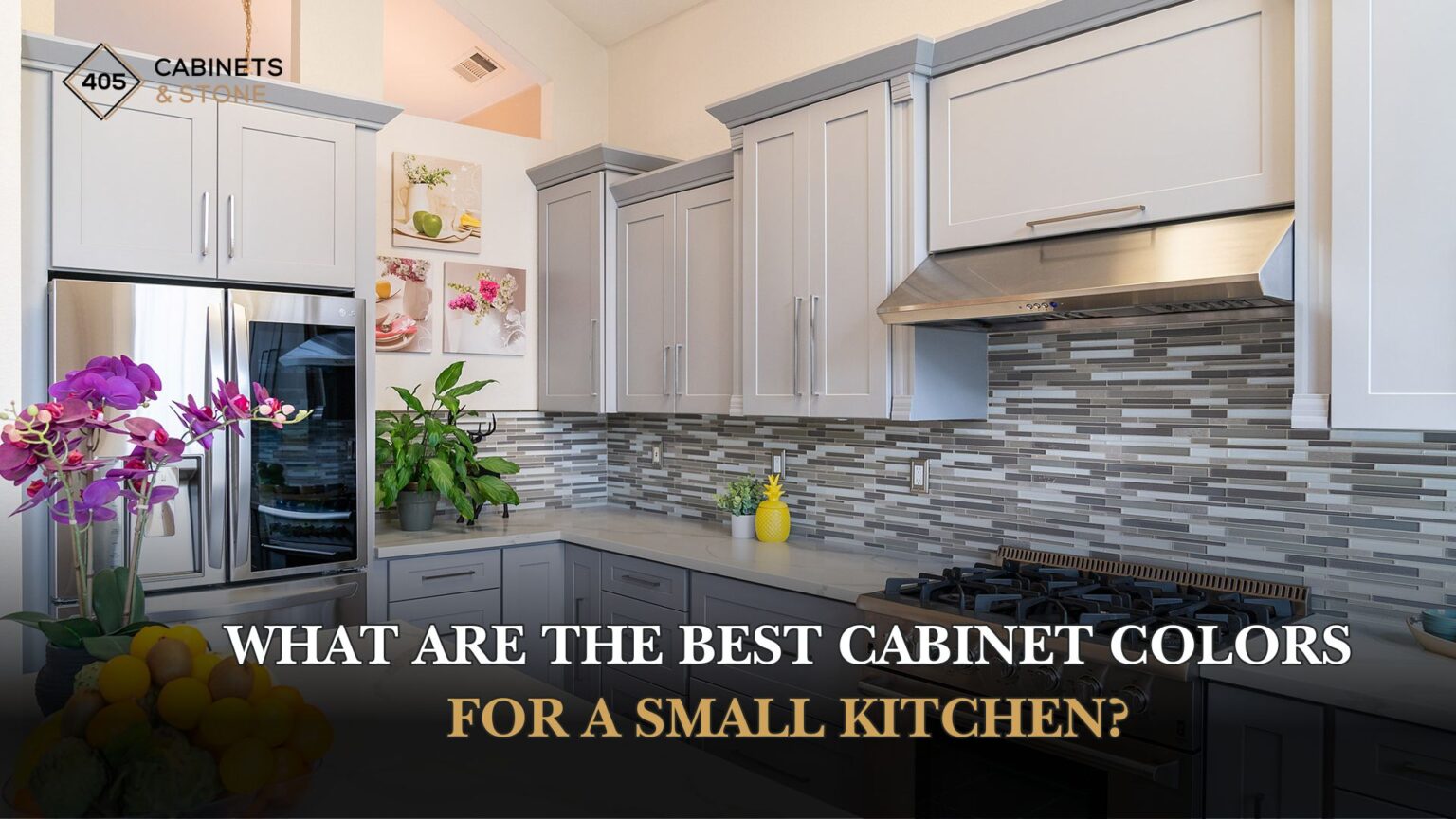 What are the Best Cabinet Colors for a Small Kitchen? - 405 Cabinets ...