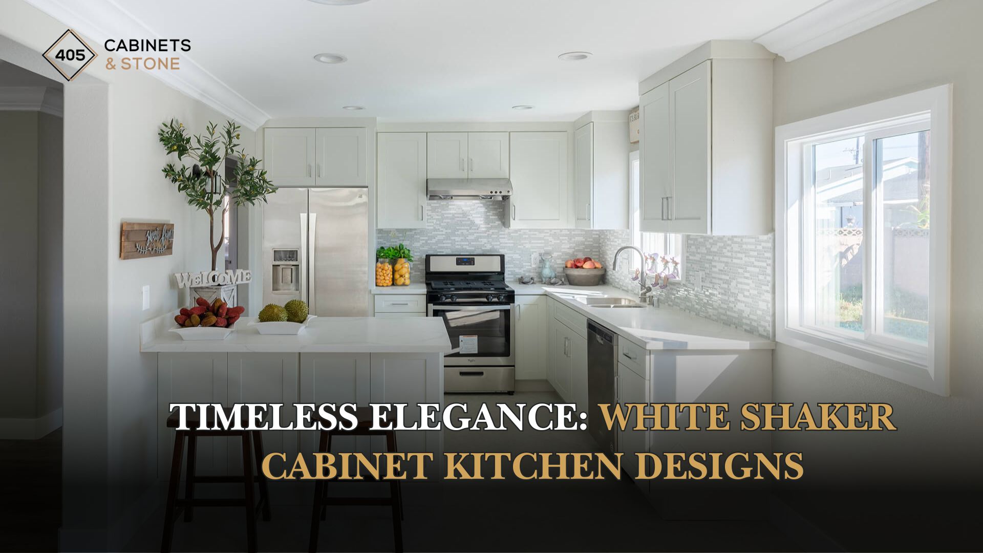 White Shaker Cabinet Kitchen Designs (1)