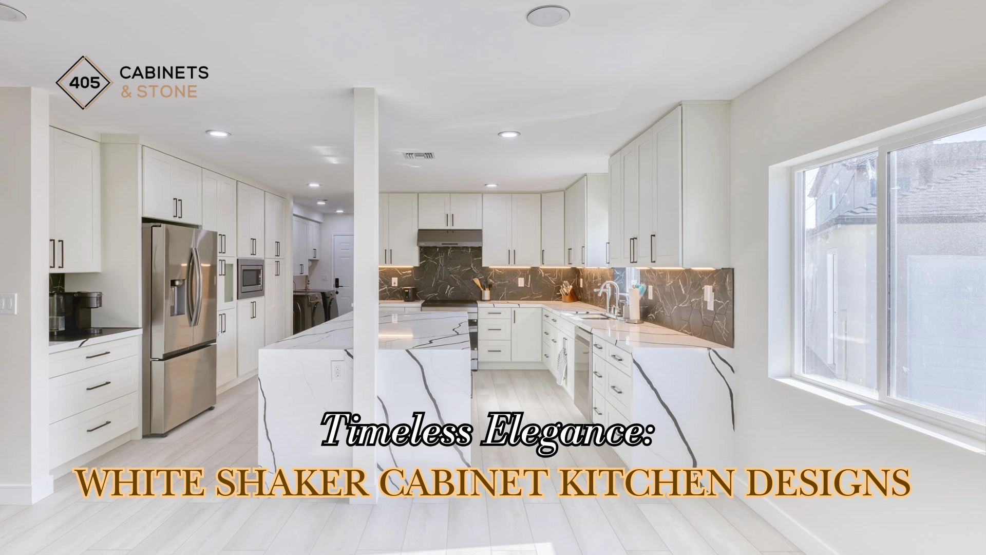 Read more about the article Timeless Elegance: White Shaker Cabinet Kitchen Designs