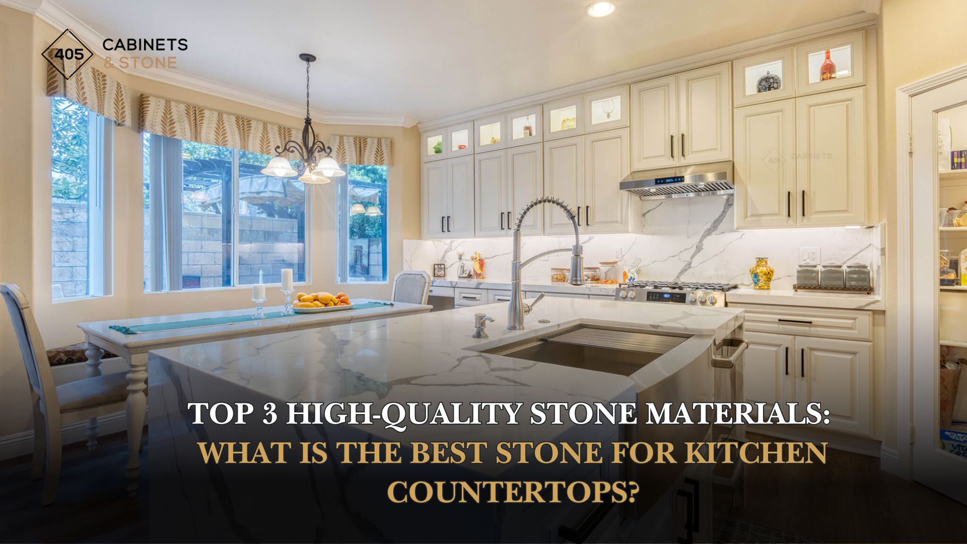 Read more about the article Top 3 High-Quality Stone Materials: What Is the Best Stone for Kitchen Countertops?