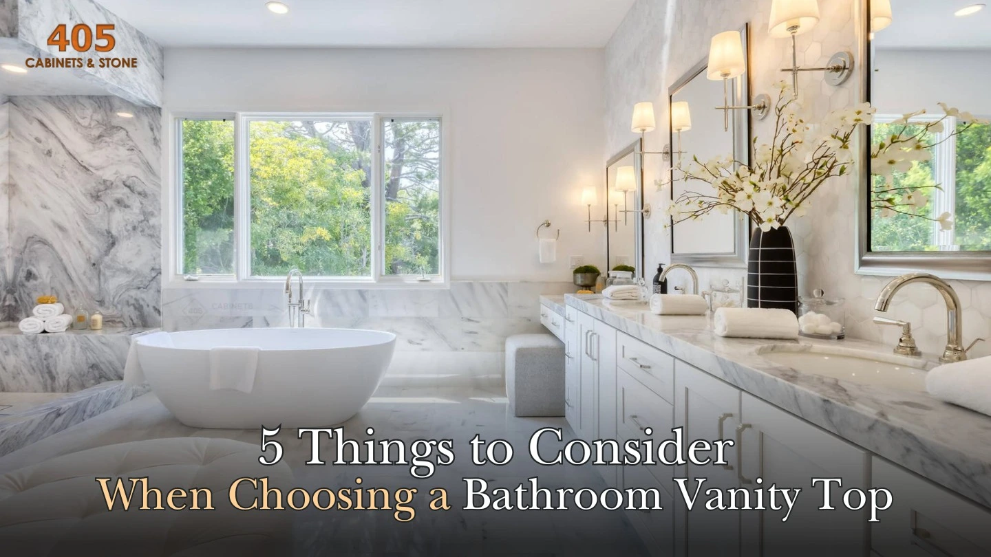 Read more about the article 5 Things to Consider When Choosing a Bathroom Vanity Top