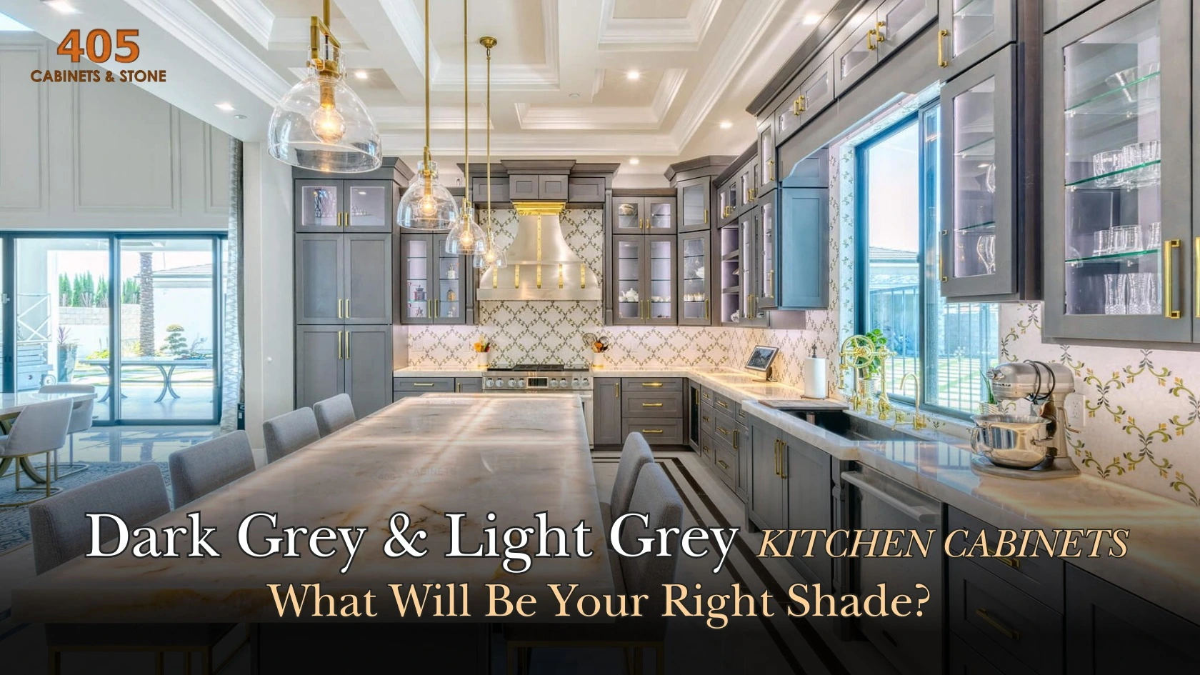 Dark Grey and Light Grey Kitchen Cabinets What Will Be Your Right Shade