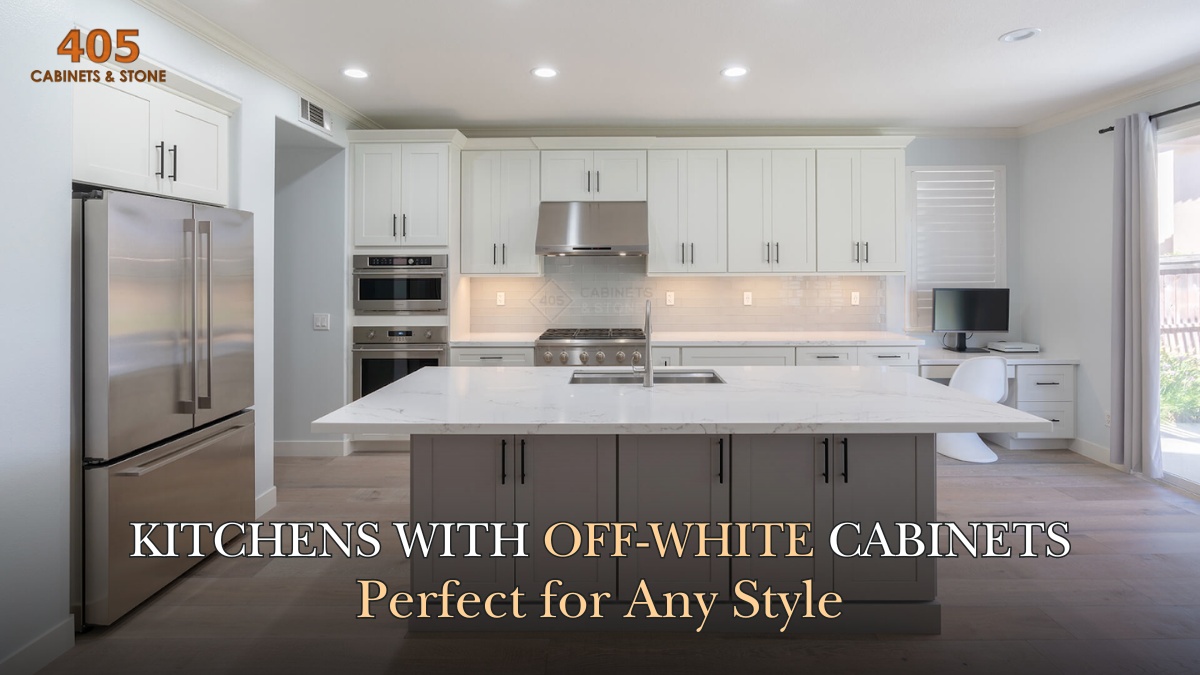 Kitchens with Off-White Cabinets