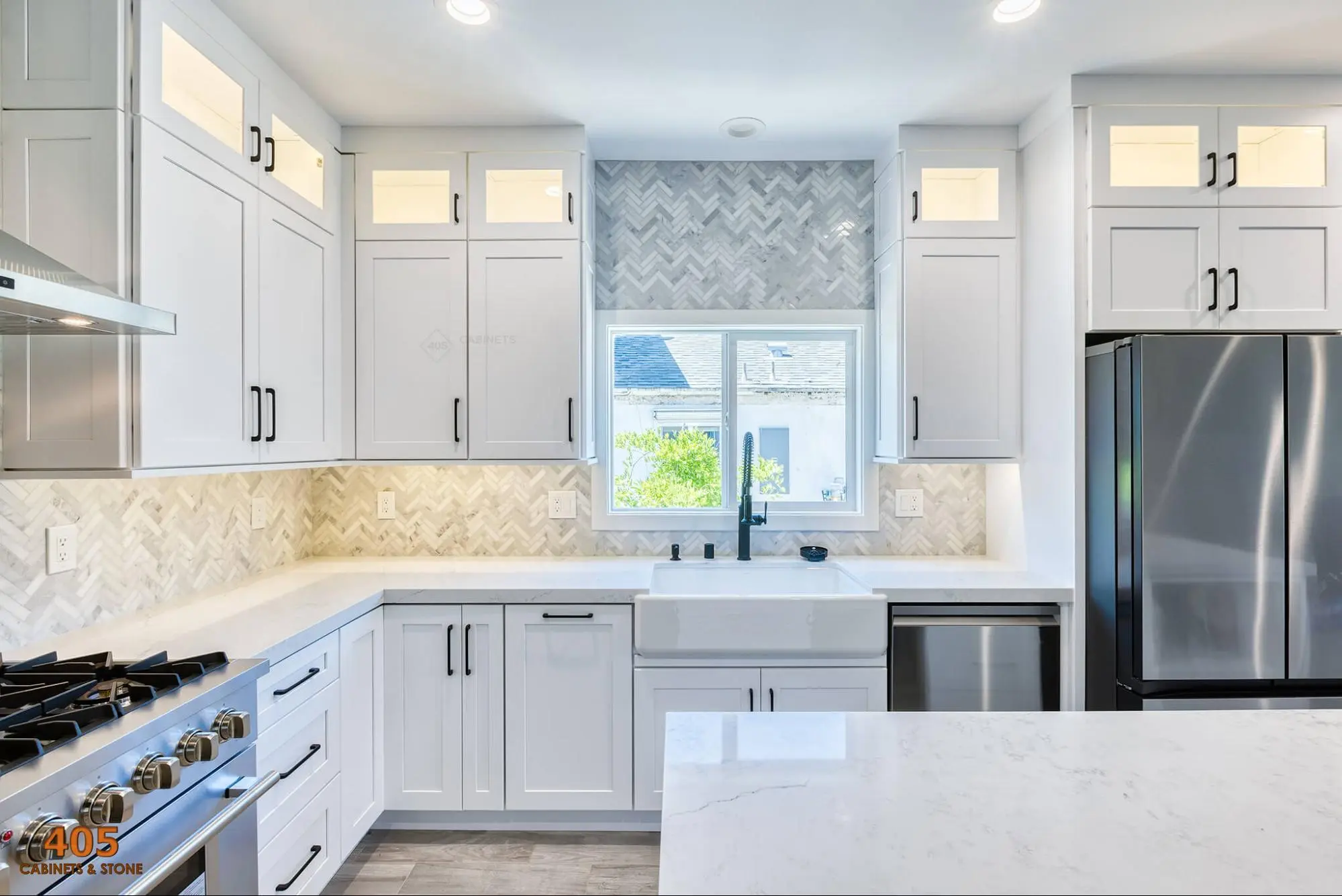 Kitchens with Off-White Cabinets