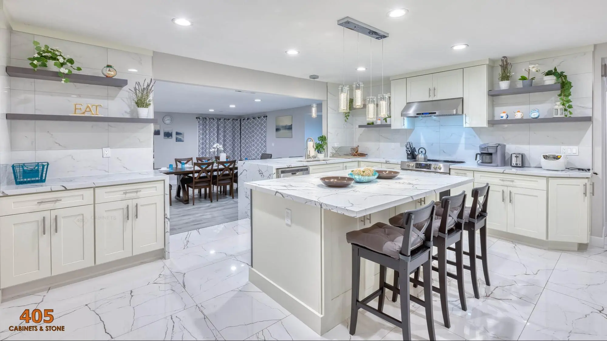 Kitchens with Off-White Cabinets