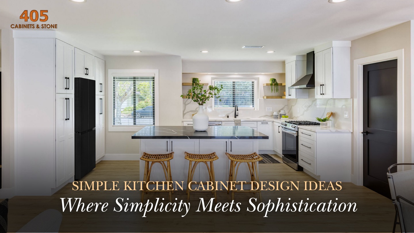 Simple Kitchen Cabinet Design Ideas: Where Simplicity Meets Sophistication