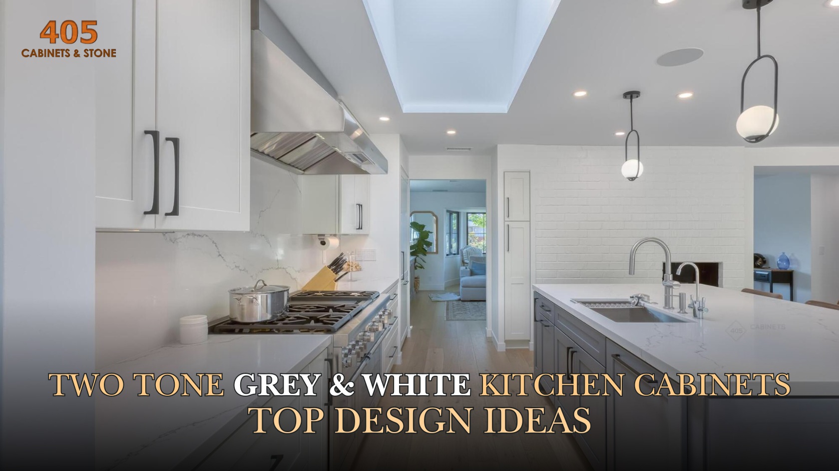 Read more about the article Two Tone Grey and White Kitchen Cabinets: Top Design Ideas