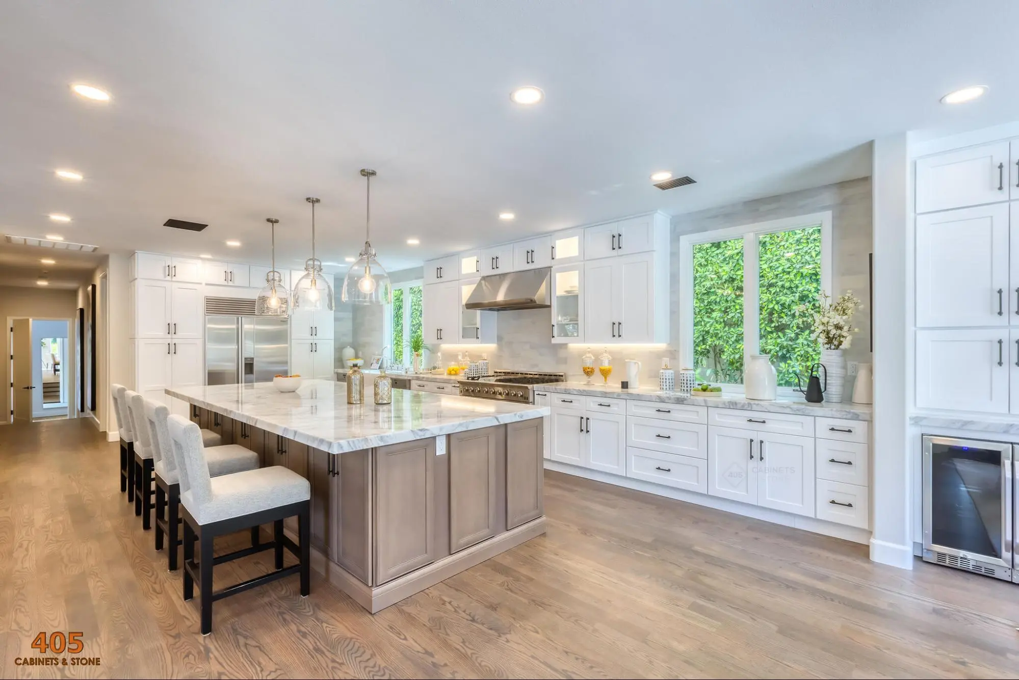 Natural Wood Tone Kitchen Cabinets image5