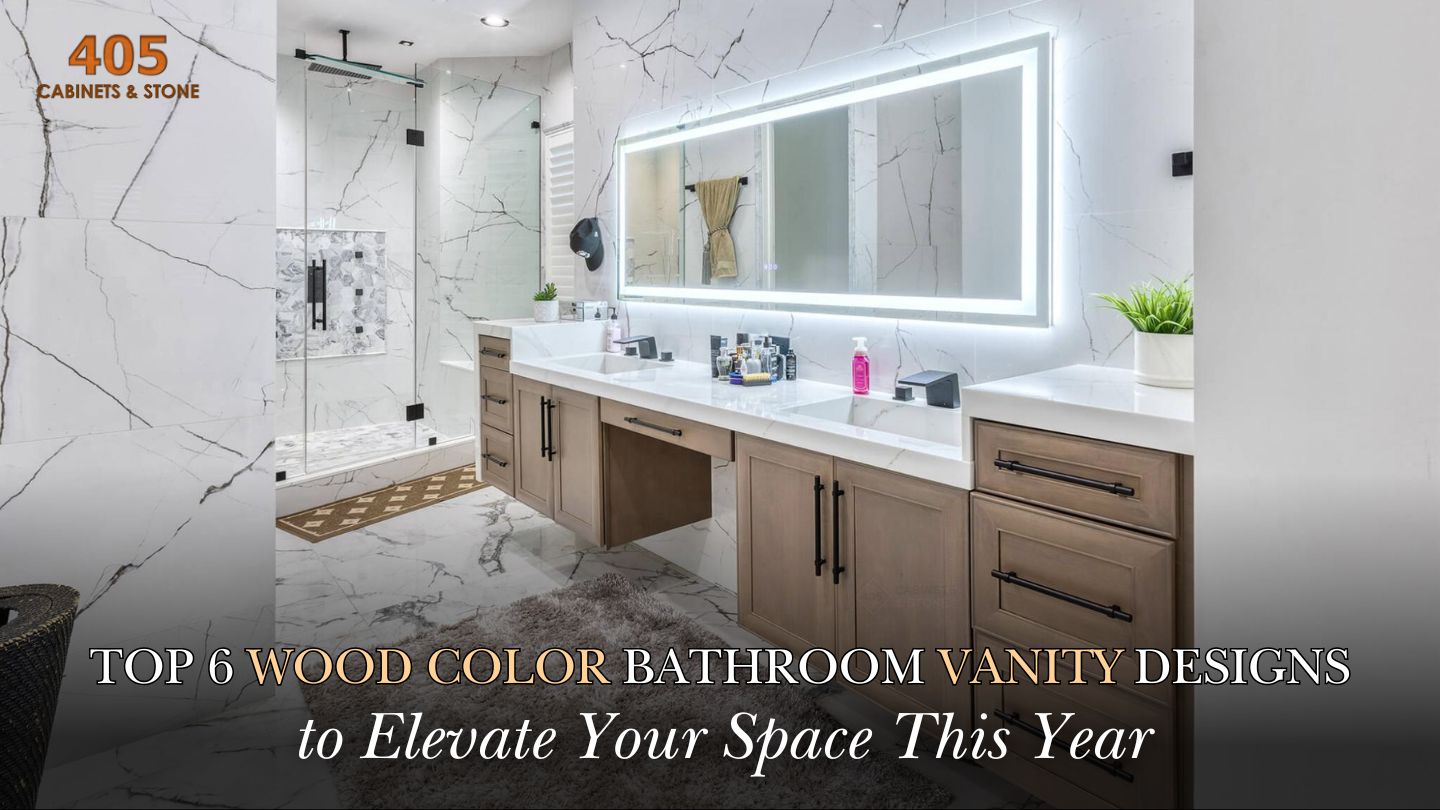 Read more about the article Top 6 Wood Color Bathroom Vanity Designs to Elevate Your Space This Year