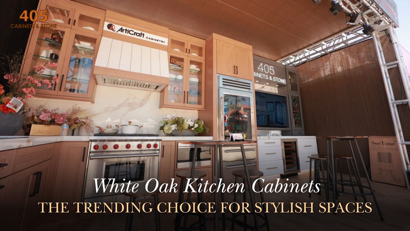 White Oak Kitchen Cabinets