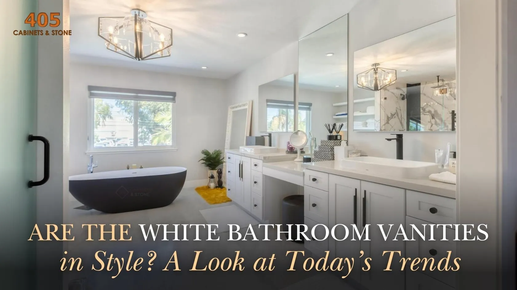 Read more about the article Are the White Bathroom Vanities in Style? A Look at Today’s Trends