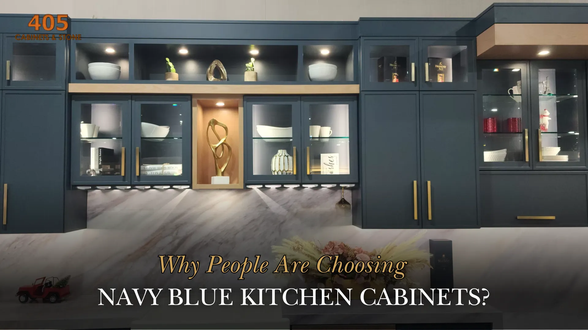 Read more about the article Why People Are Choosing Navy Blue Kitchen Cabinets?