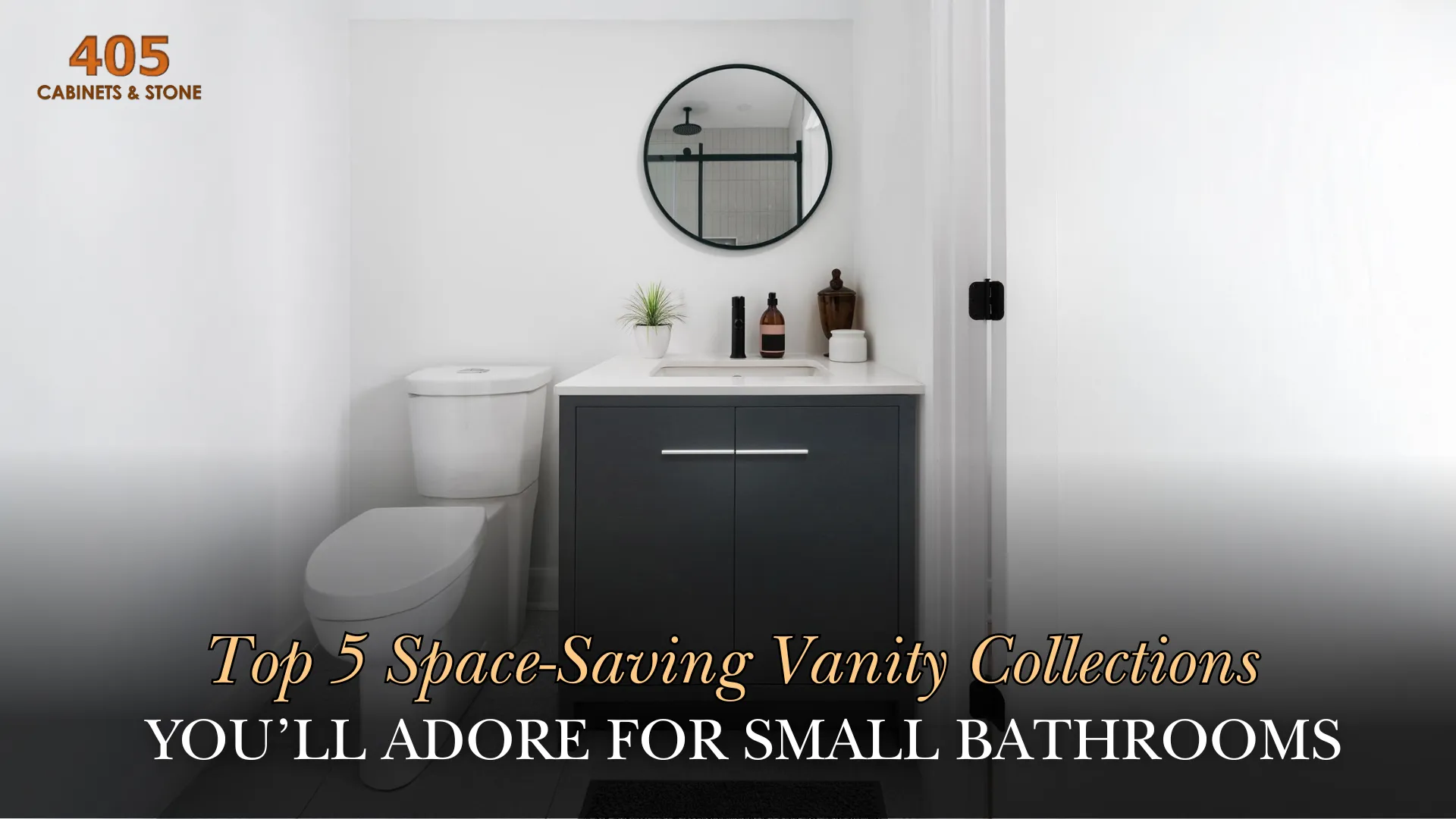 Space-saving vanity