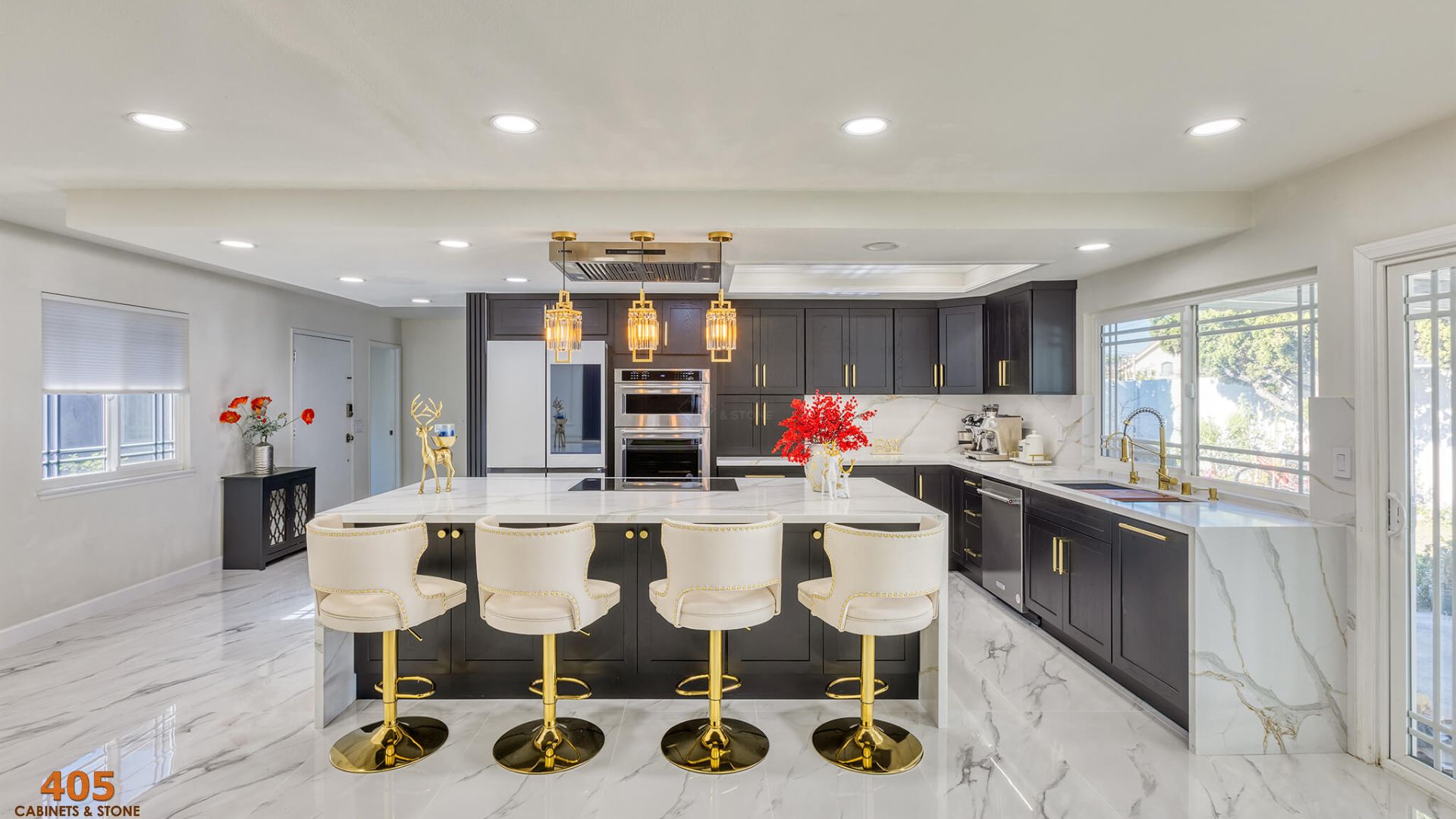 what is the most popular color for kitchen cabinets 