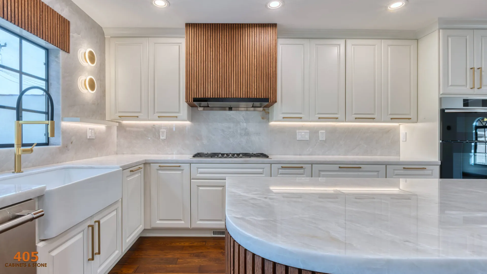 are cream colored kitchen cabinets popular