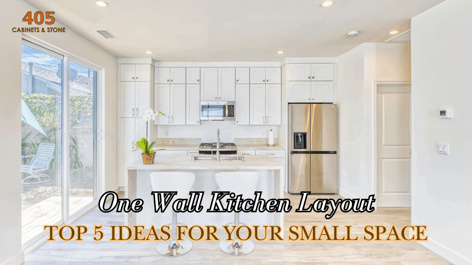 One Wall Kitchen Layout: Top 5 Ideas for Your Small Space - 405 ...