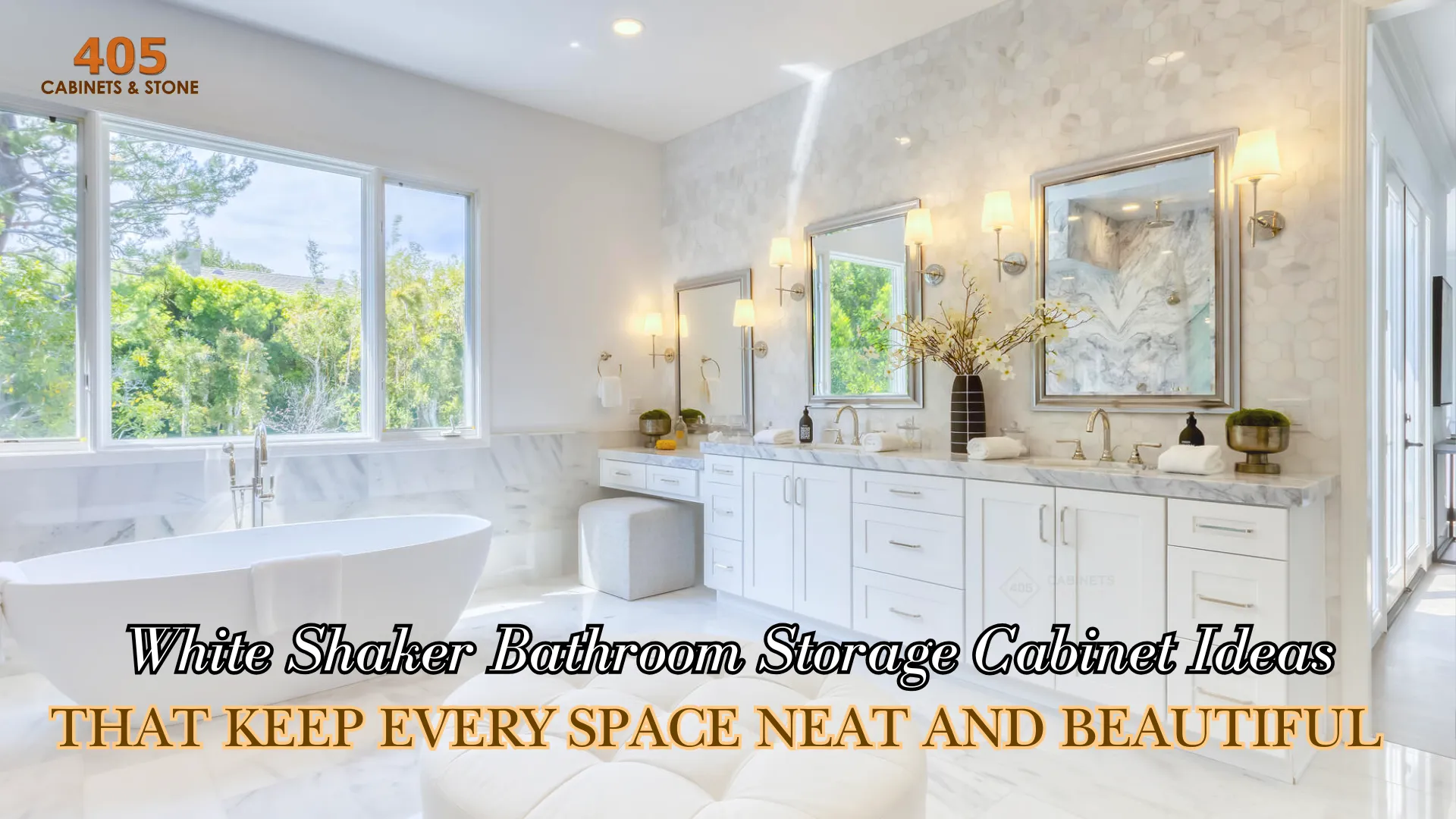 Read more about the article White Shaker Bathroom Storage Cabinet Ideas That Keep Every Space Neat and Beautiful
