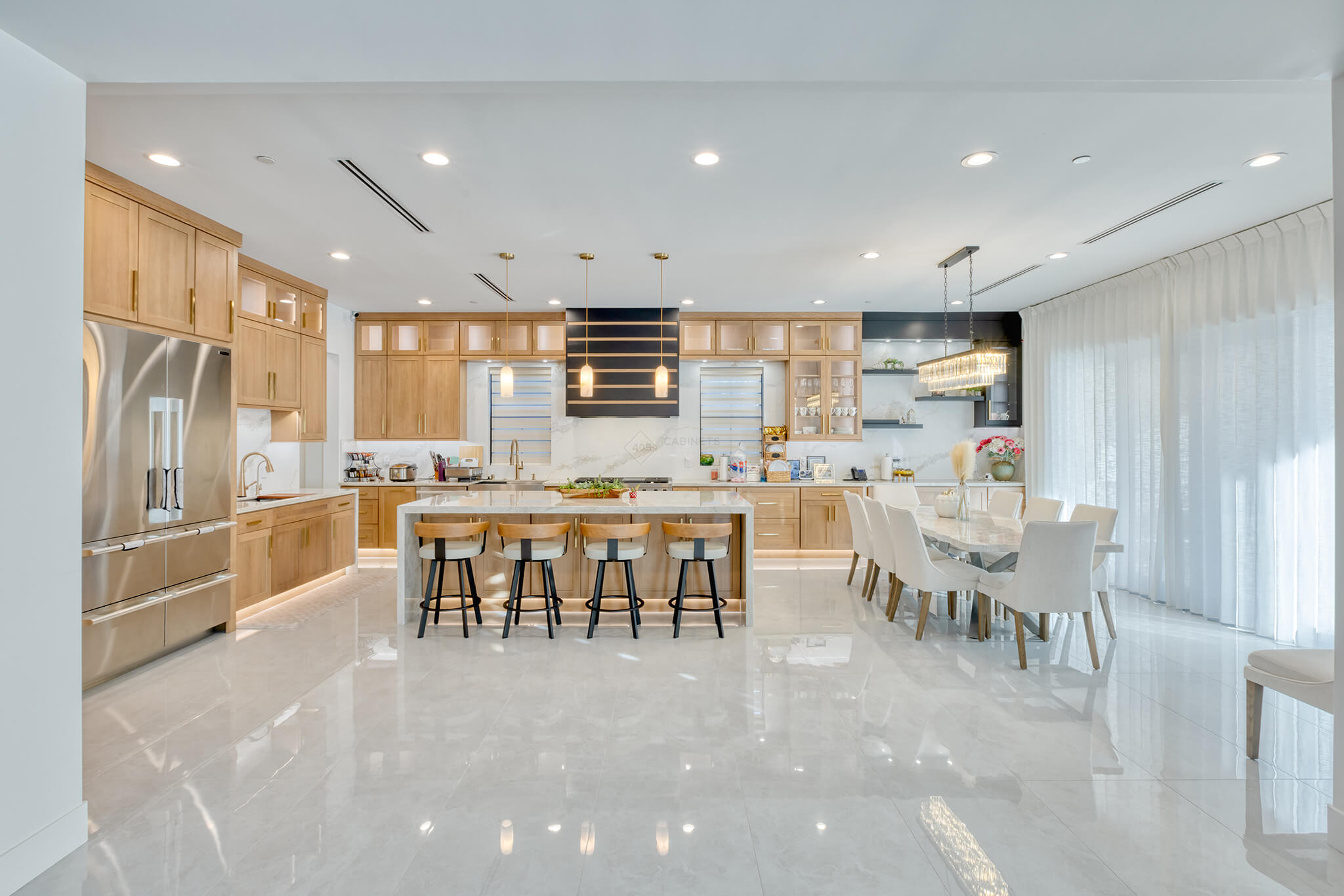 David&Ruby's Kitchen - 405 Cabinets & Stone - 01