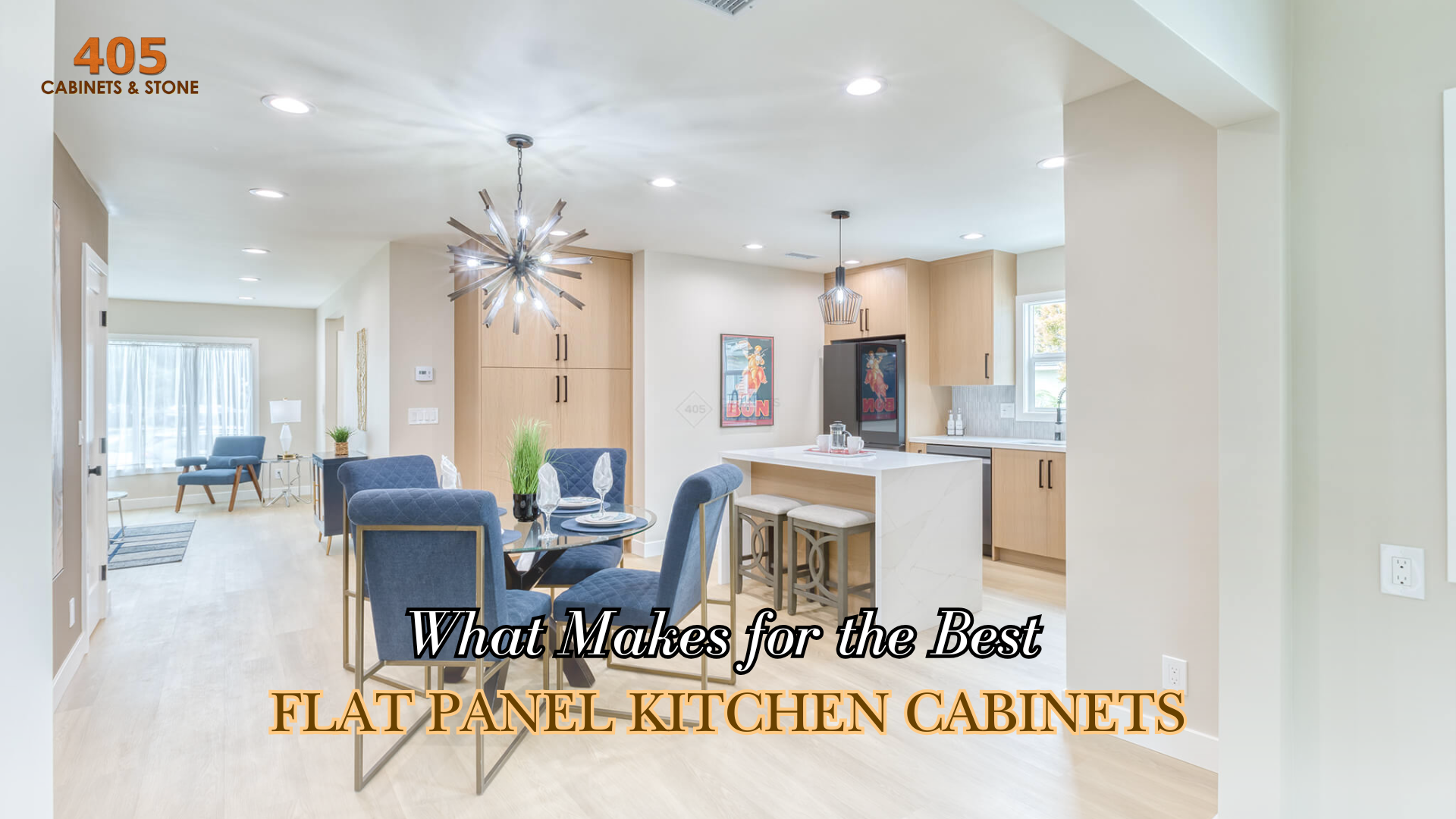 What Makes for the Best Flat Panel Kitchen Cabinets