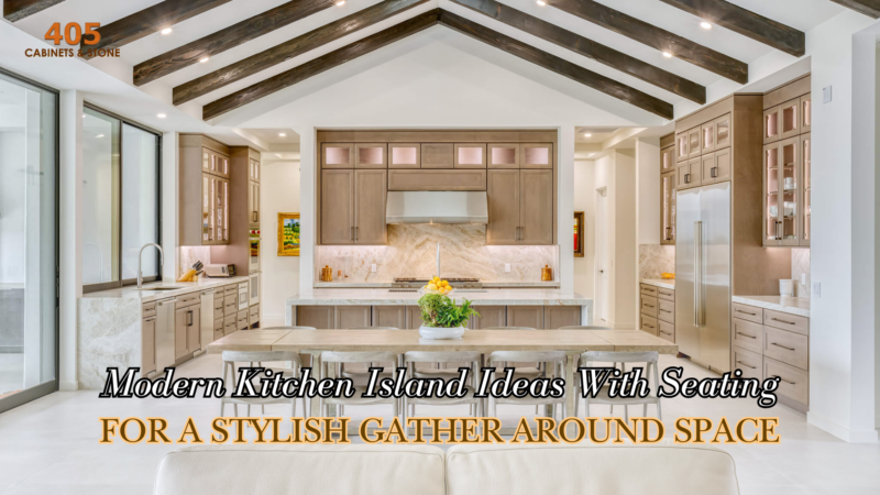 12 Modern Kitchen Island Ideas With Seating for a Stylish Space