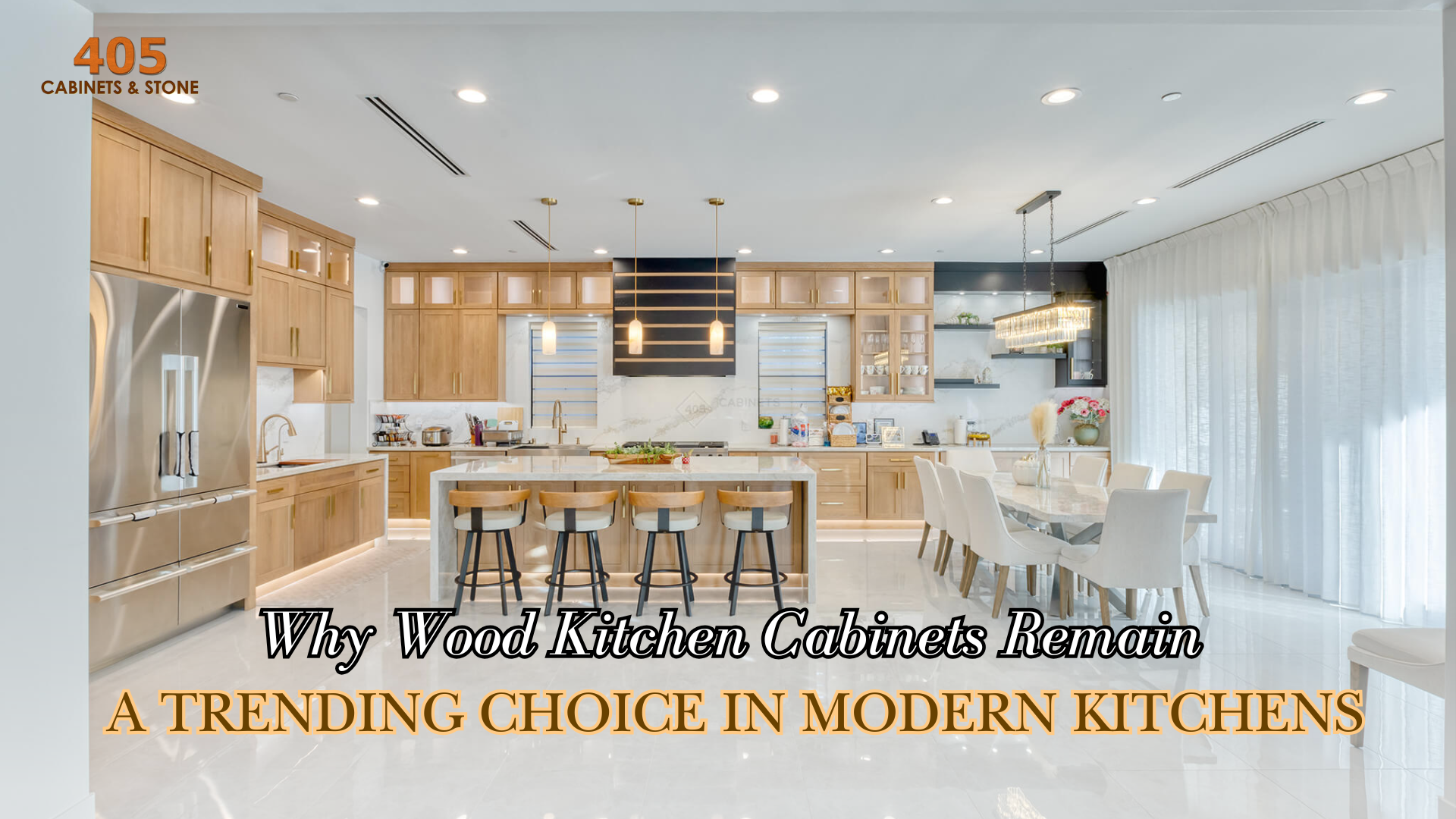 Read more about the article Why Wood Kitchen Cabinets Remain a Trending Choice in Modern Kitchens