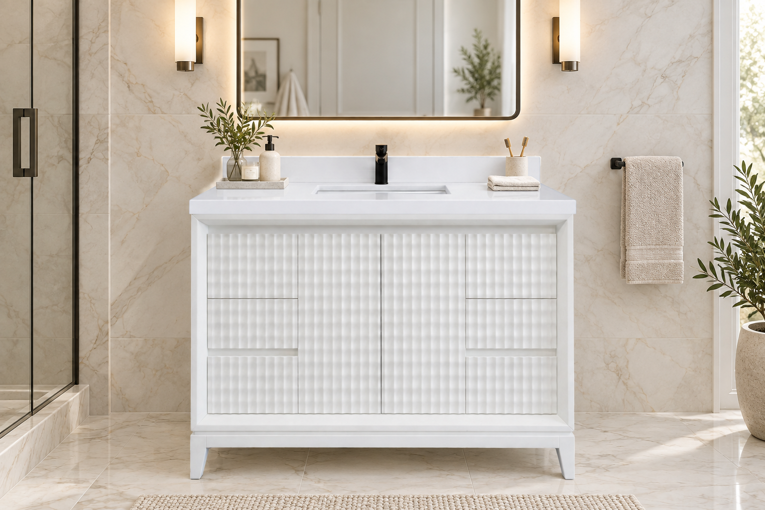 soleil 48 white