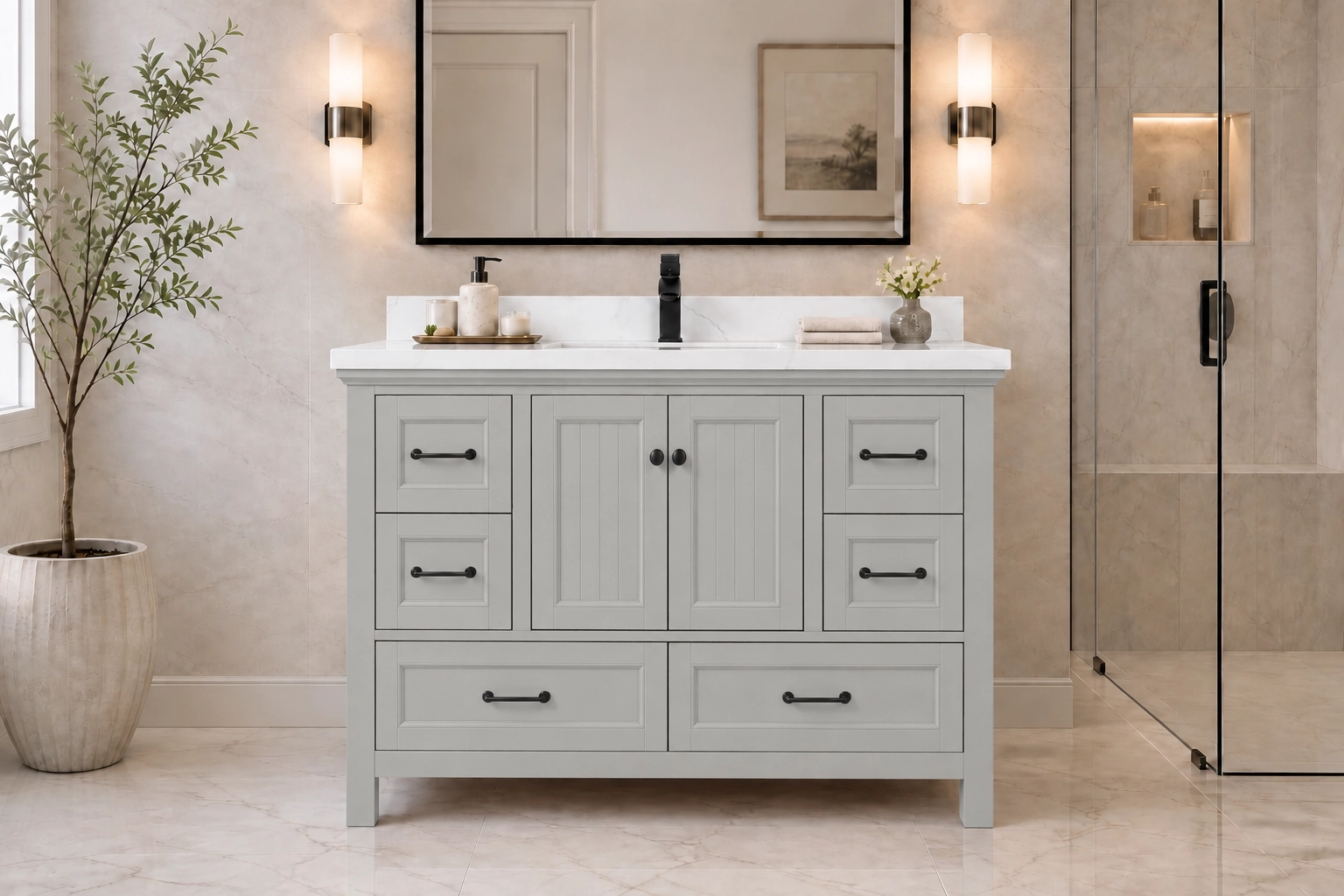 54 inch vanity agra vienna