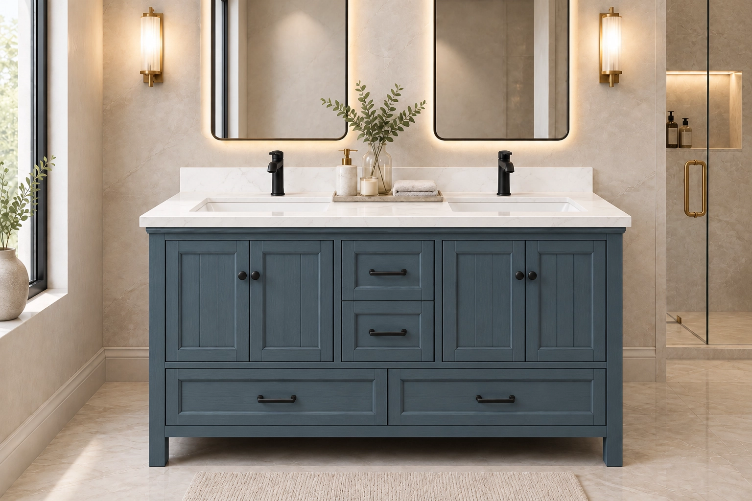 60 inch double sink ablu vienna